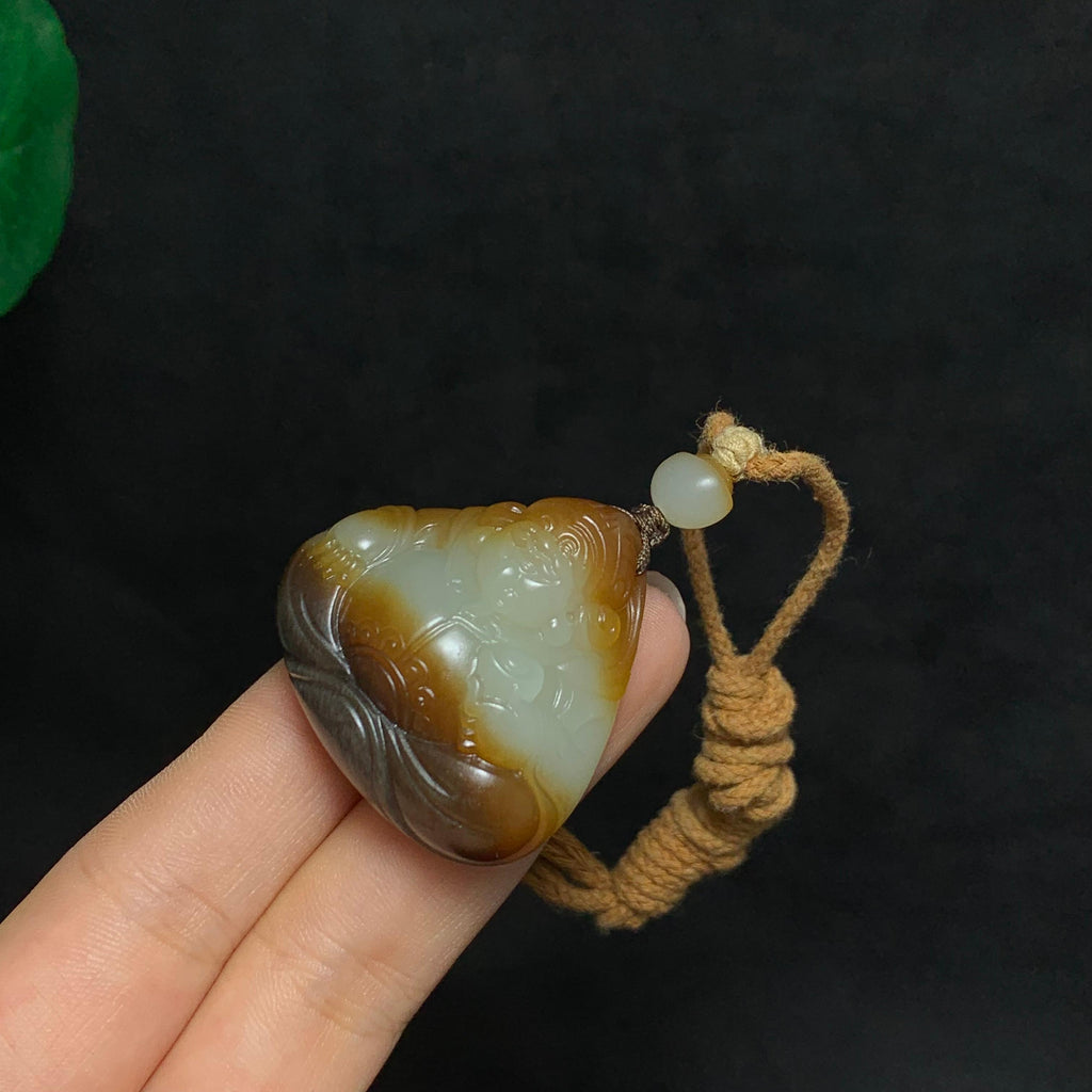 新疆金山且末红糖白玉财神（32.8g）