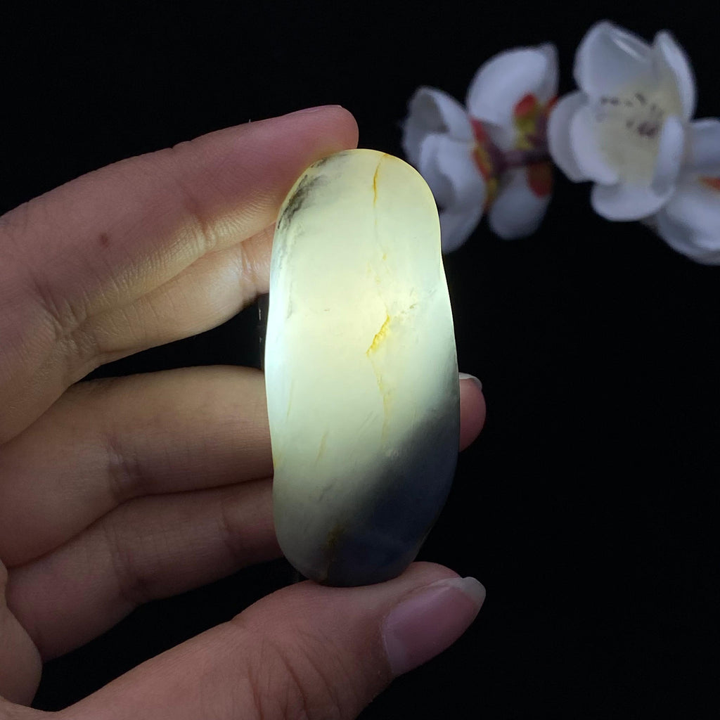和田玉青花籽料原石（30.4g）