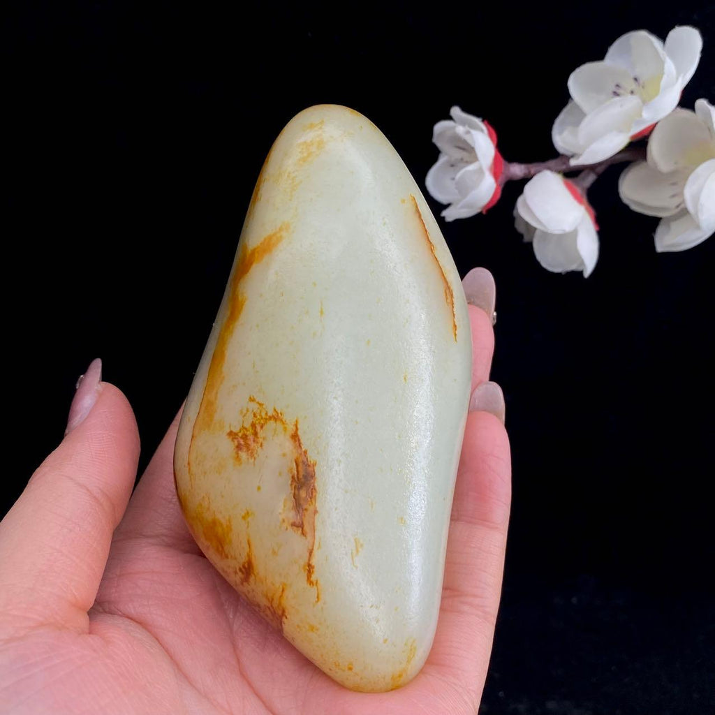 和田玉洒金皮籽料原石（298.3g）