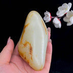 和田玉洒金皮籽料原石（298.3g）