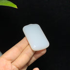 和田山料白玉无事牌挂件（48.5g）