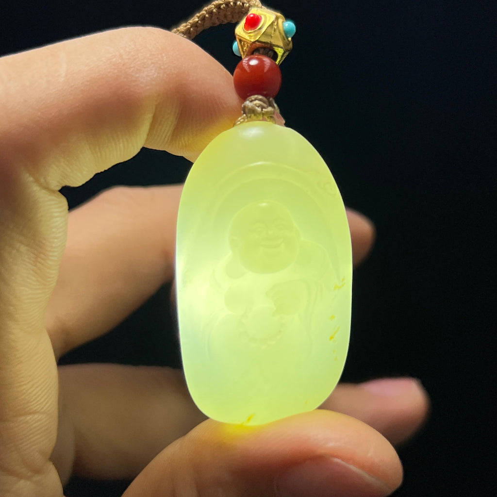 和田玉籽料弥勒佛（20.6g）