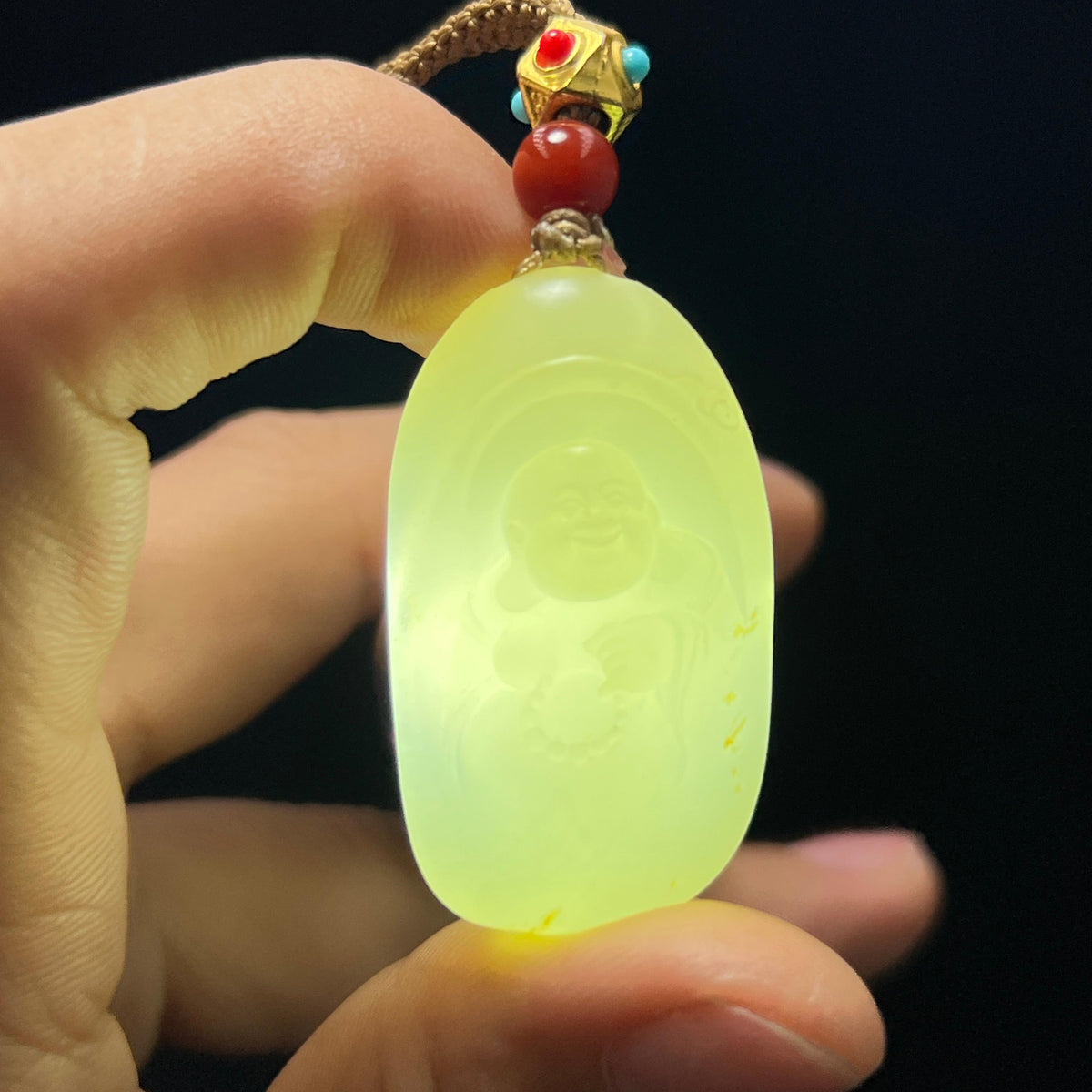 和田玉籽料弥勒佛（20.6g）