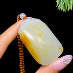 和田玉籽料无事牌（69.0g）