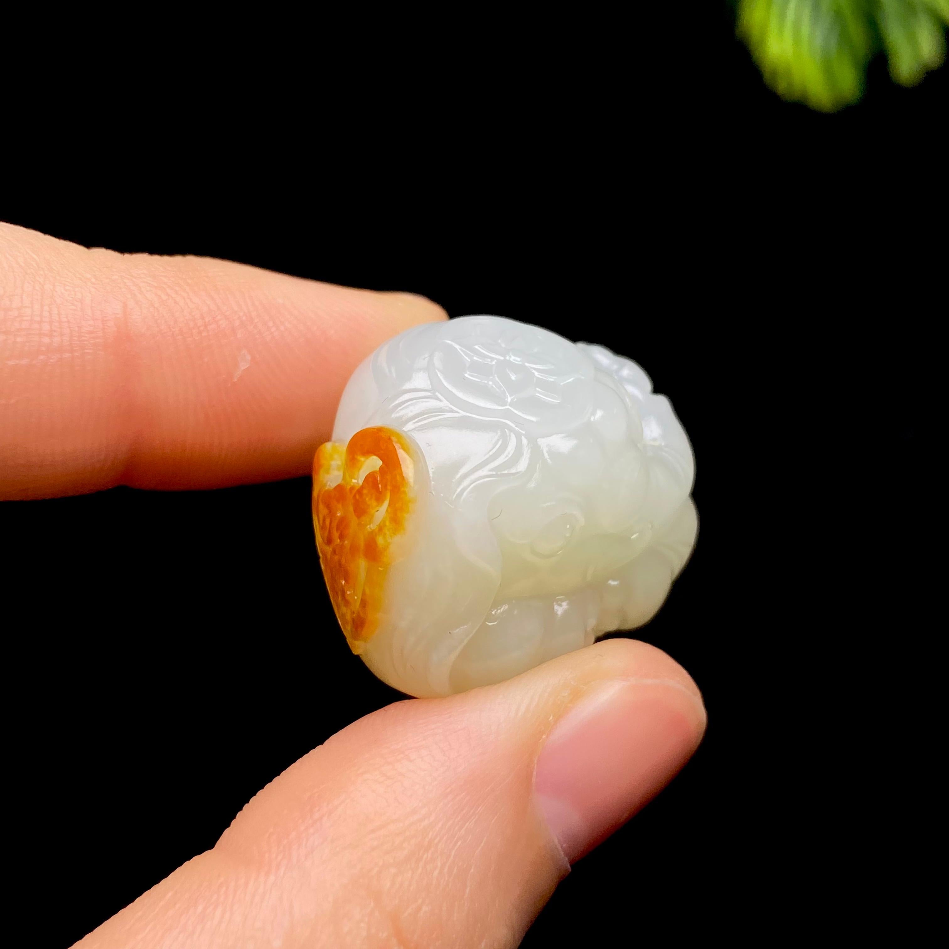 和田玉籽料太平有象（16.8g）