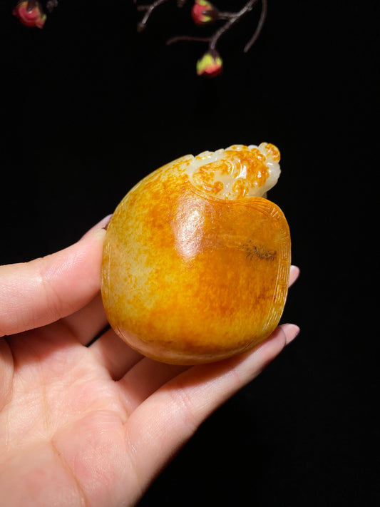 和田玉籽料龙龟（178.0g）