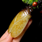 和田玉籽料一鸣惊人把件（63.0g）