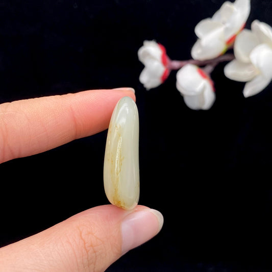 和田玉黄皮籽料原石（17g）