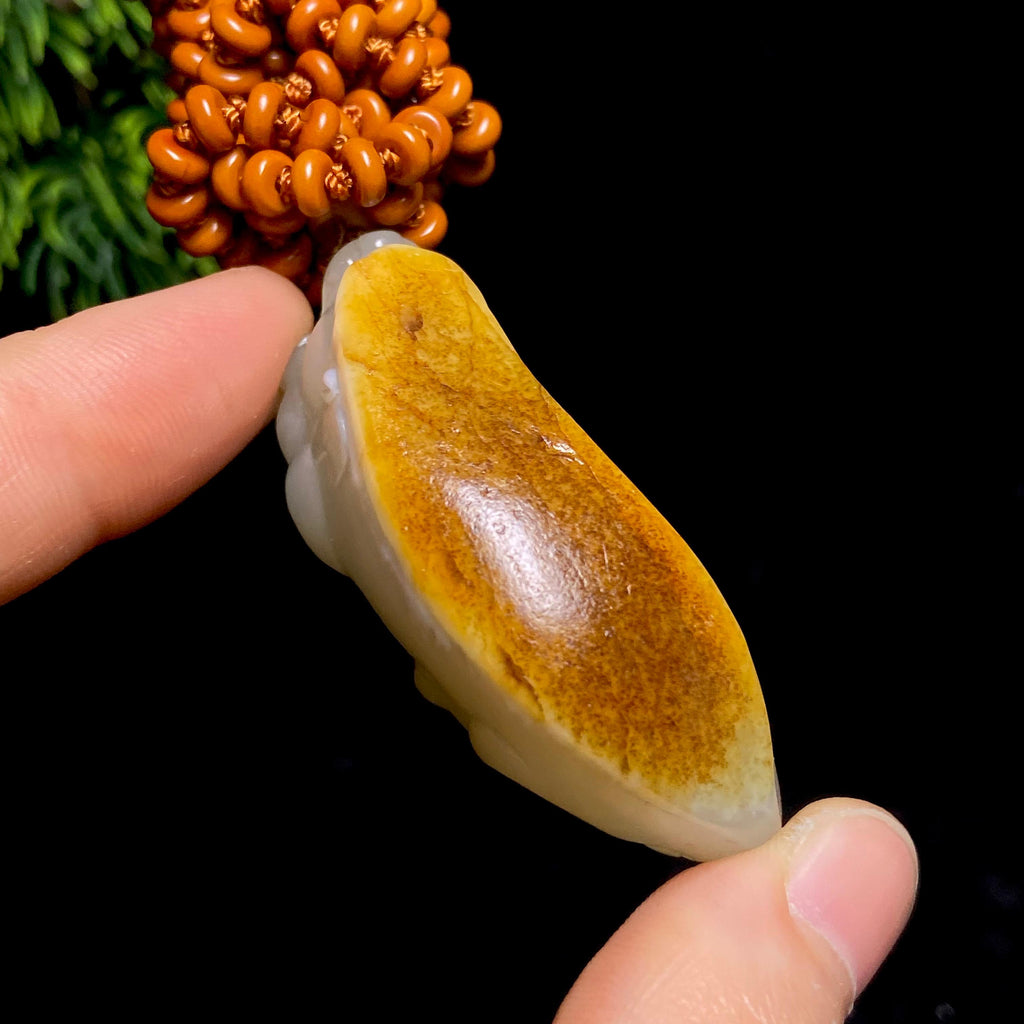 和田玉籽料貔貅（45.3g）