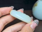 新疆和田玉且末料羊脂玉佛公（29.3g）