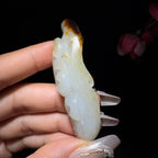 和田玉籽料如意挂件（23.2g）