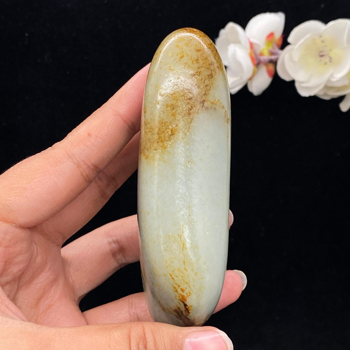和田玉洒金皮青花籽料（269.3g）