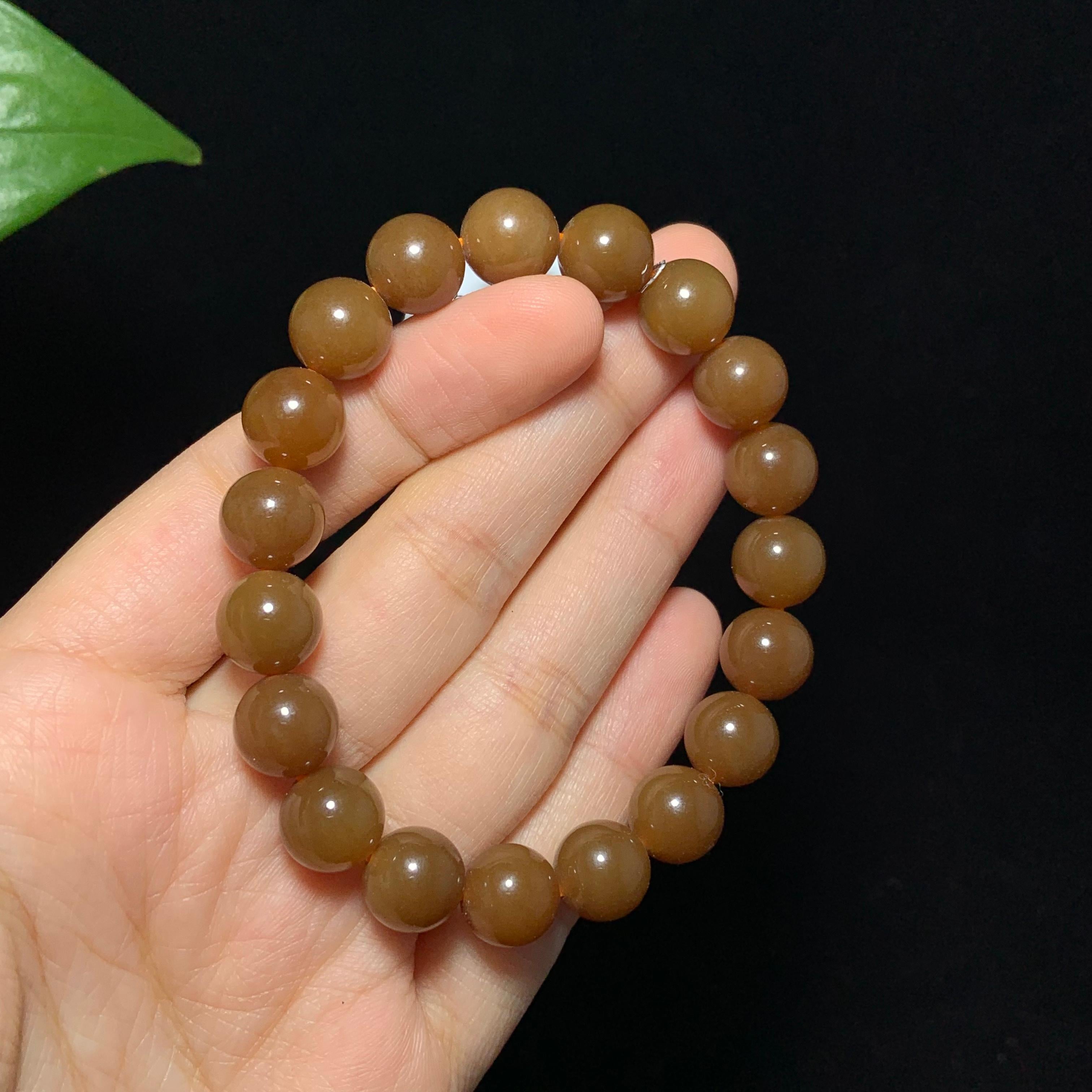 收藏级新疆且末全糖手串（28.7g）