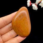 和田玉满红沁皮籽料（71.6g）