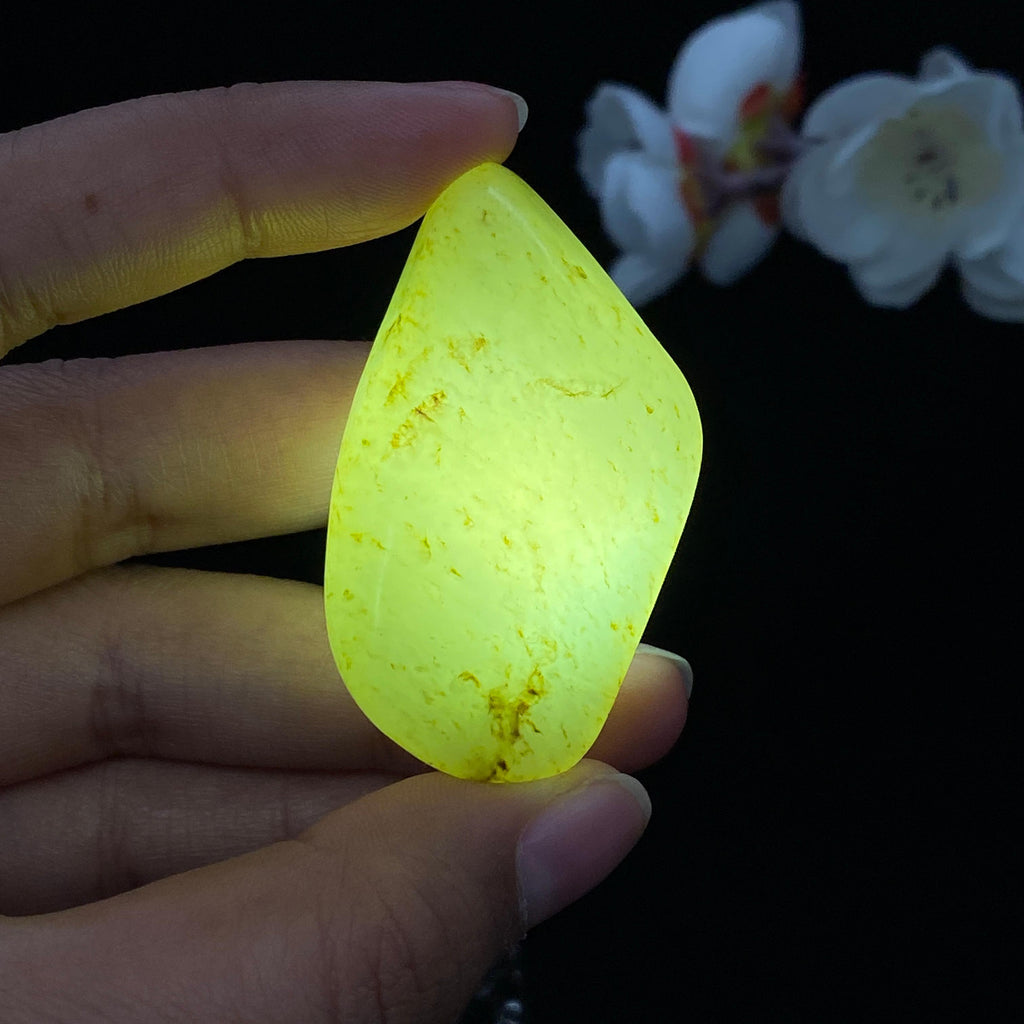 和田玉秋梨皮籽料挂件（34.4g）