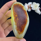 和田玉聚红皮籽料原石（181.2g）