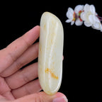 和田玉洒金皮籽料手把件（121.8g）