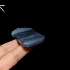 和田玉山料青花无事牌（33.0g）