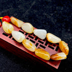 和田玉聚红皮【精品手串】（46.1g）