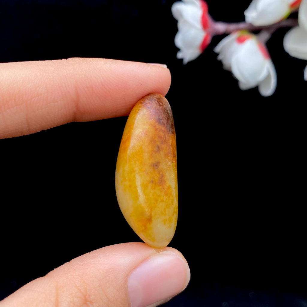 和田玉聚红皮籽料（22.8g）