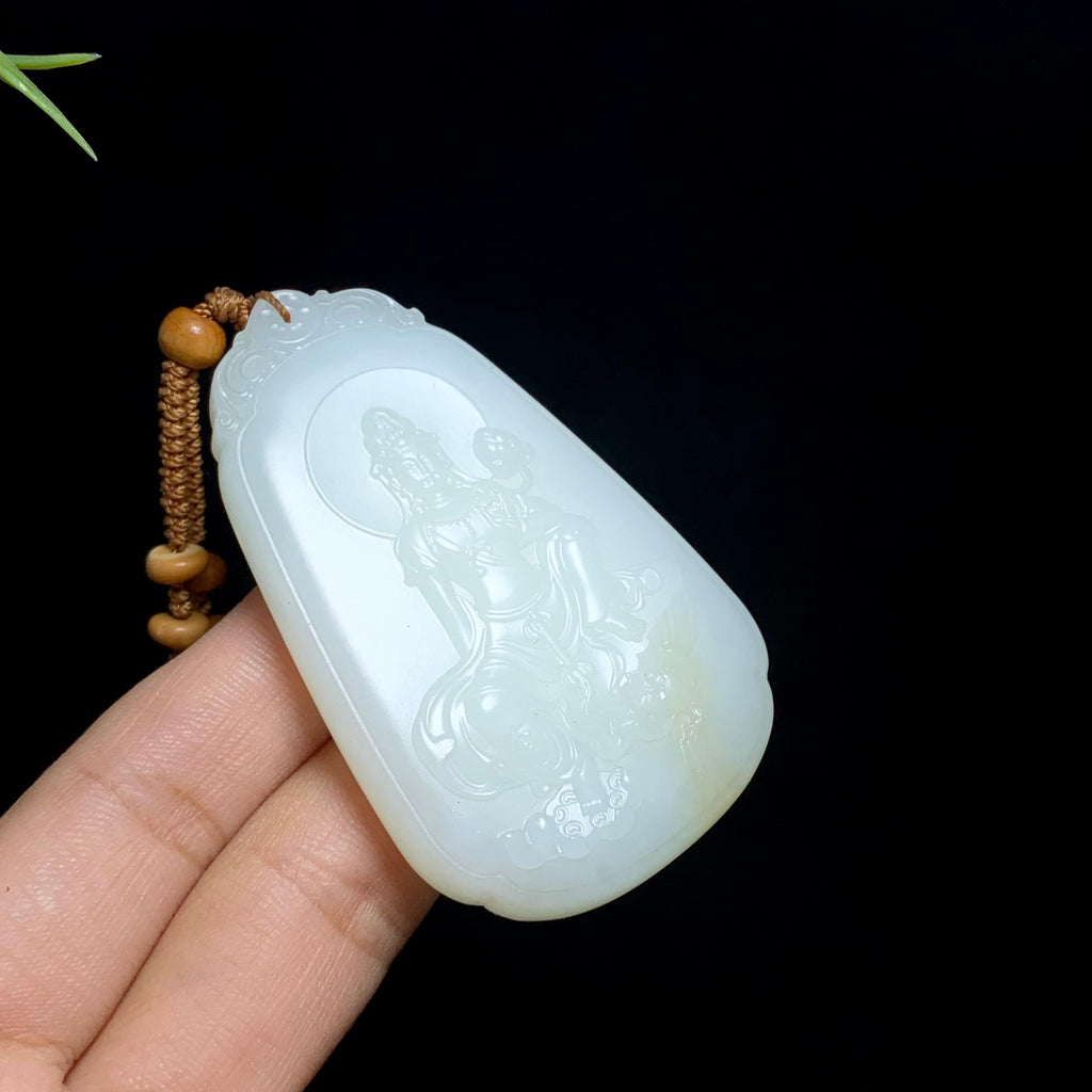 和田山料糖白玉观音（51.5g）