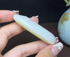 新疆和田玉且末料羊脂玉凤凰观音（31.7g）