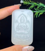 和田玉碧玉特色三色料龙龟手把件（82.4g）