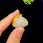 和田玉籽料莲蓬挂件（9.3g）
