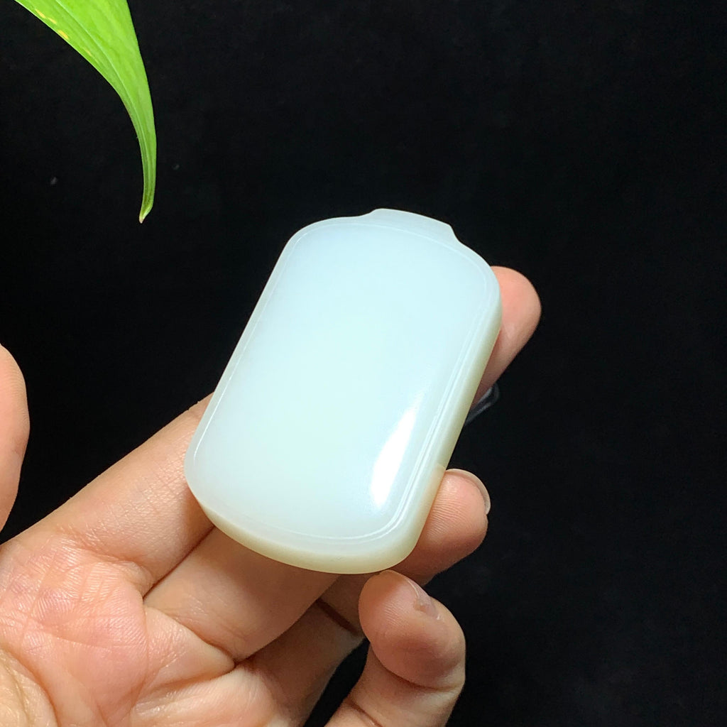 和田山料白玉无事牌（58.7g）