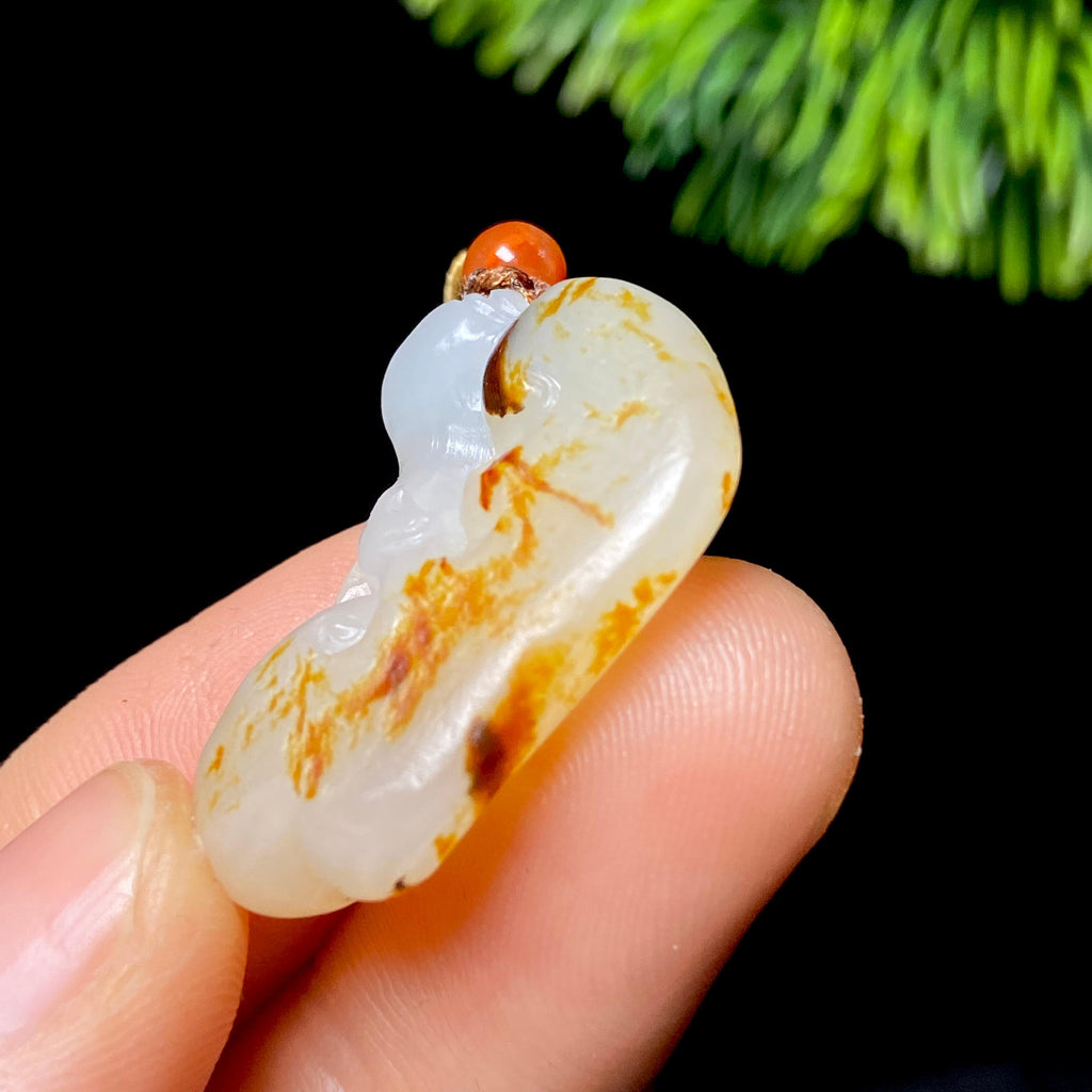 和田玉籽料如意（6.6g）