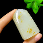 和田玉籽料无事牌（35.5g）