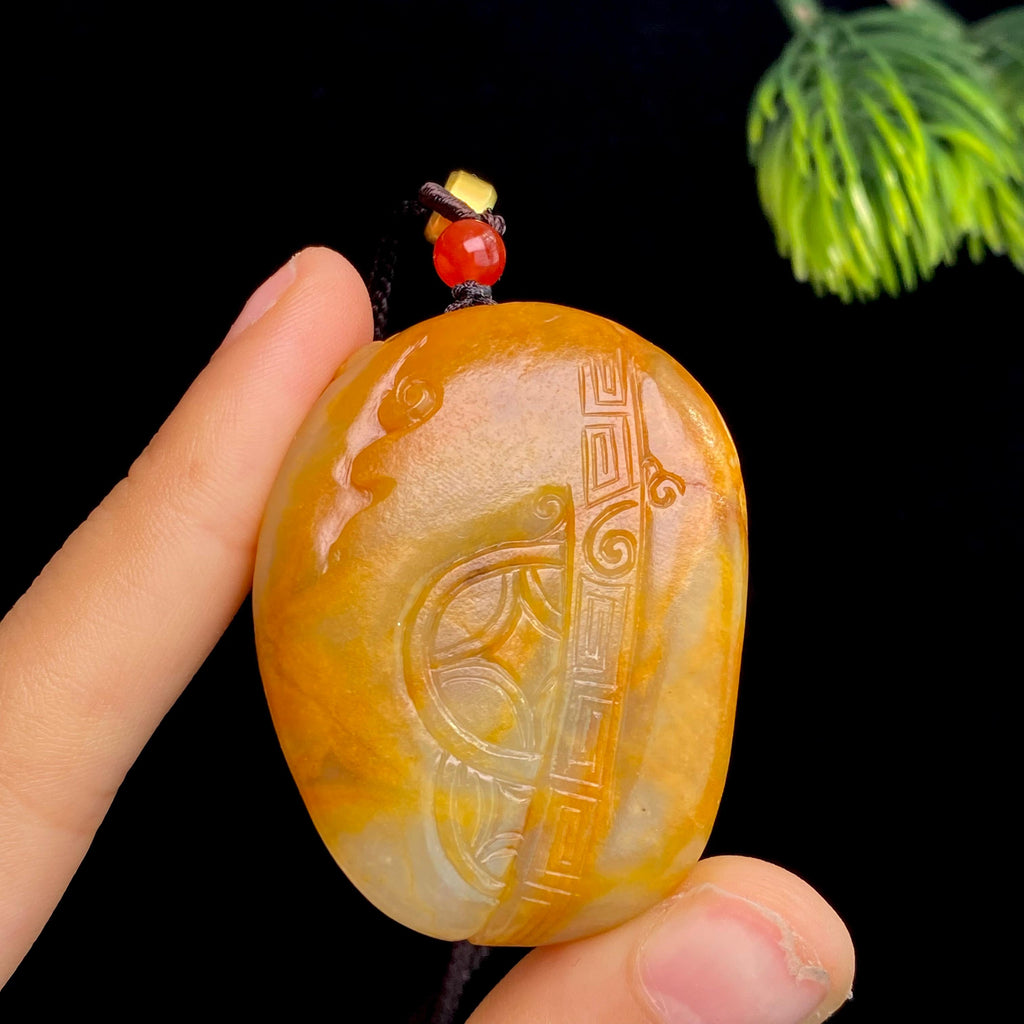 和田玉籽料钟馗（44.1g）