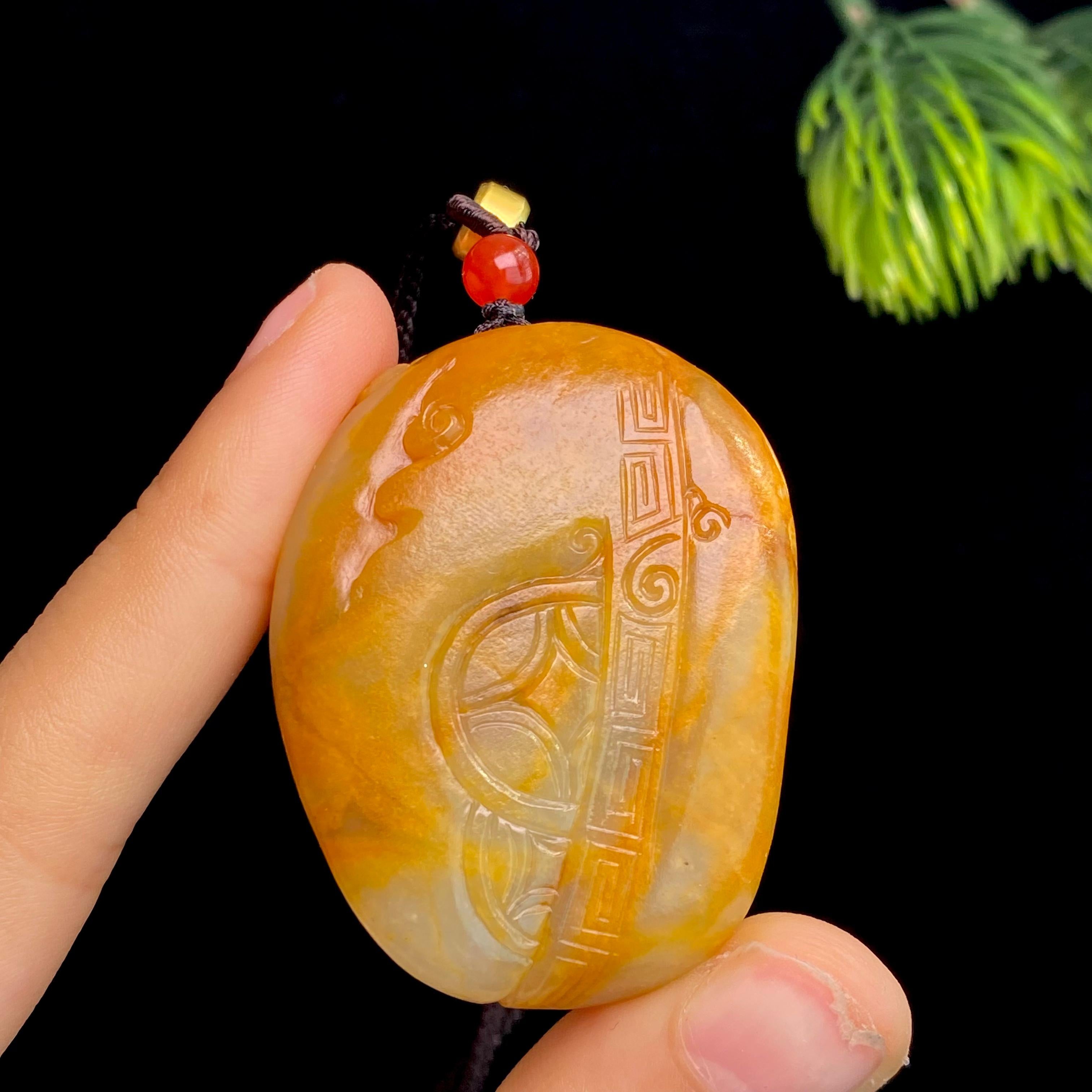 和田玉籽料钟馗（44.1g）