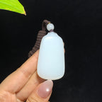 和田山料白玉无事牌挂件（41.7g）