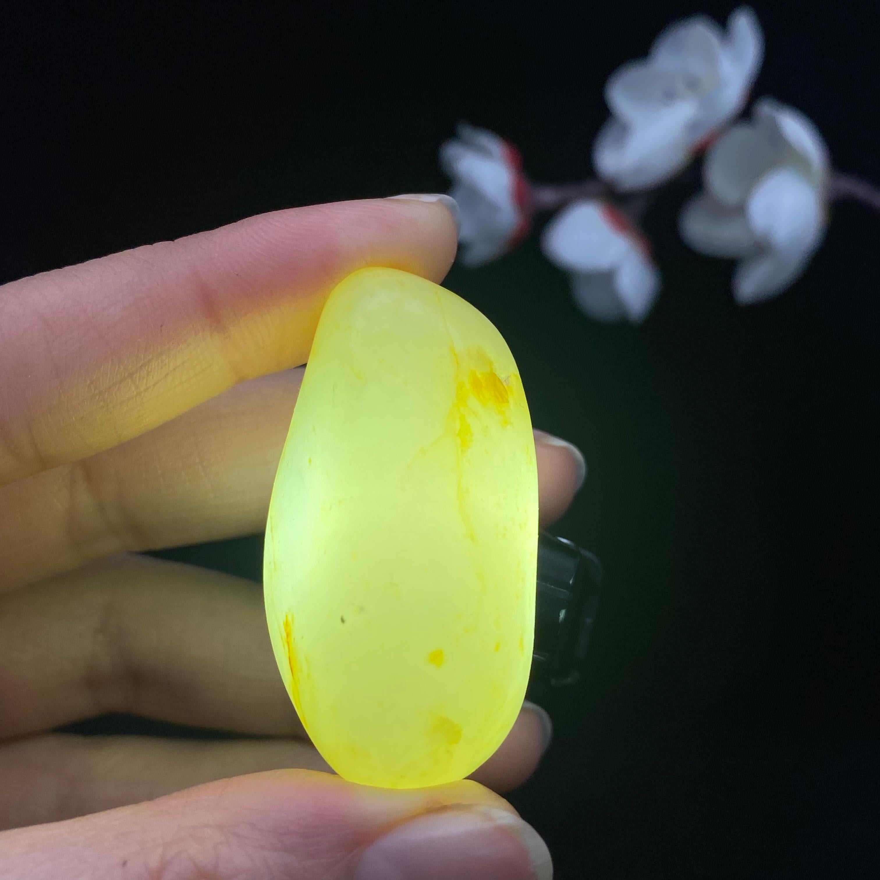 和田玉洒金皮籽料挂件（25.2g）