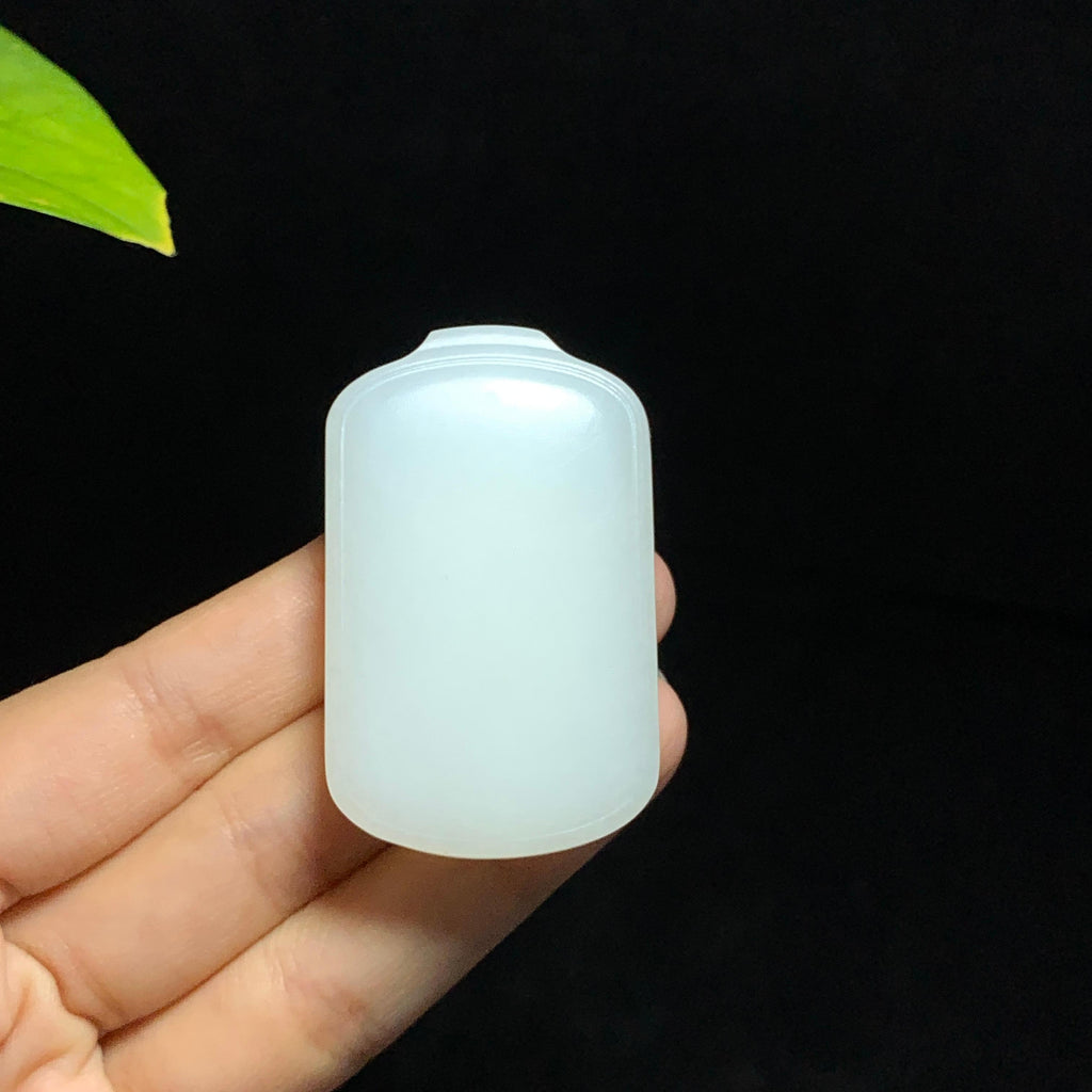 和田山料白玉无事牌挂件（50.0g）