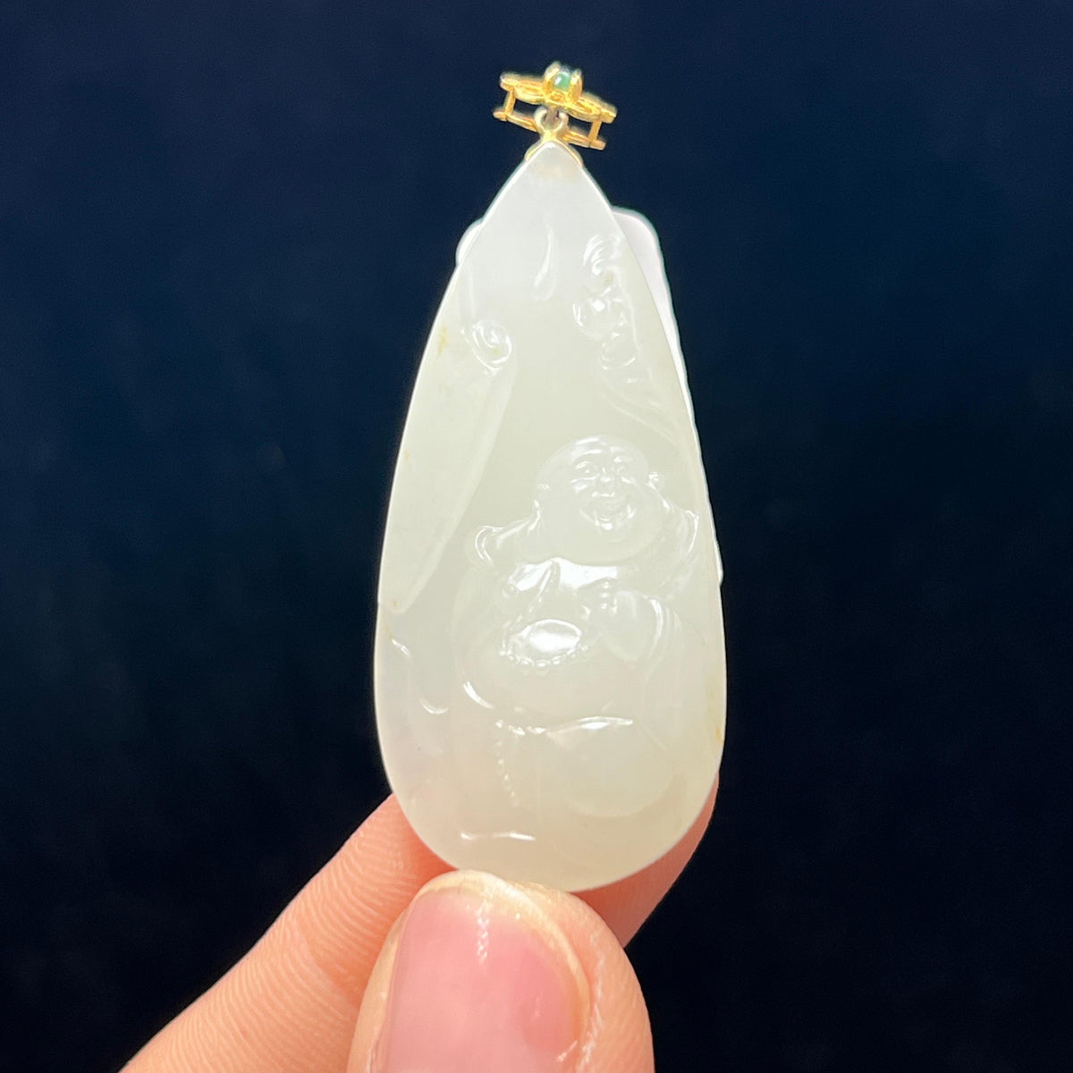和田玉籽料弥勒佛（10.1g）
