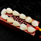 和田玉洒金皮【精品手串】（45.7g）