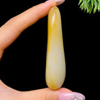 和田玉洒金皮籽料手把件（76.14g）