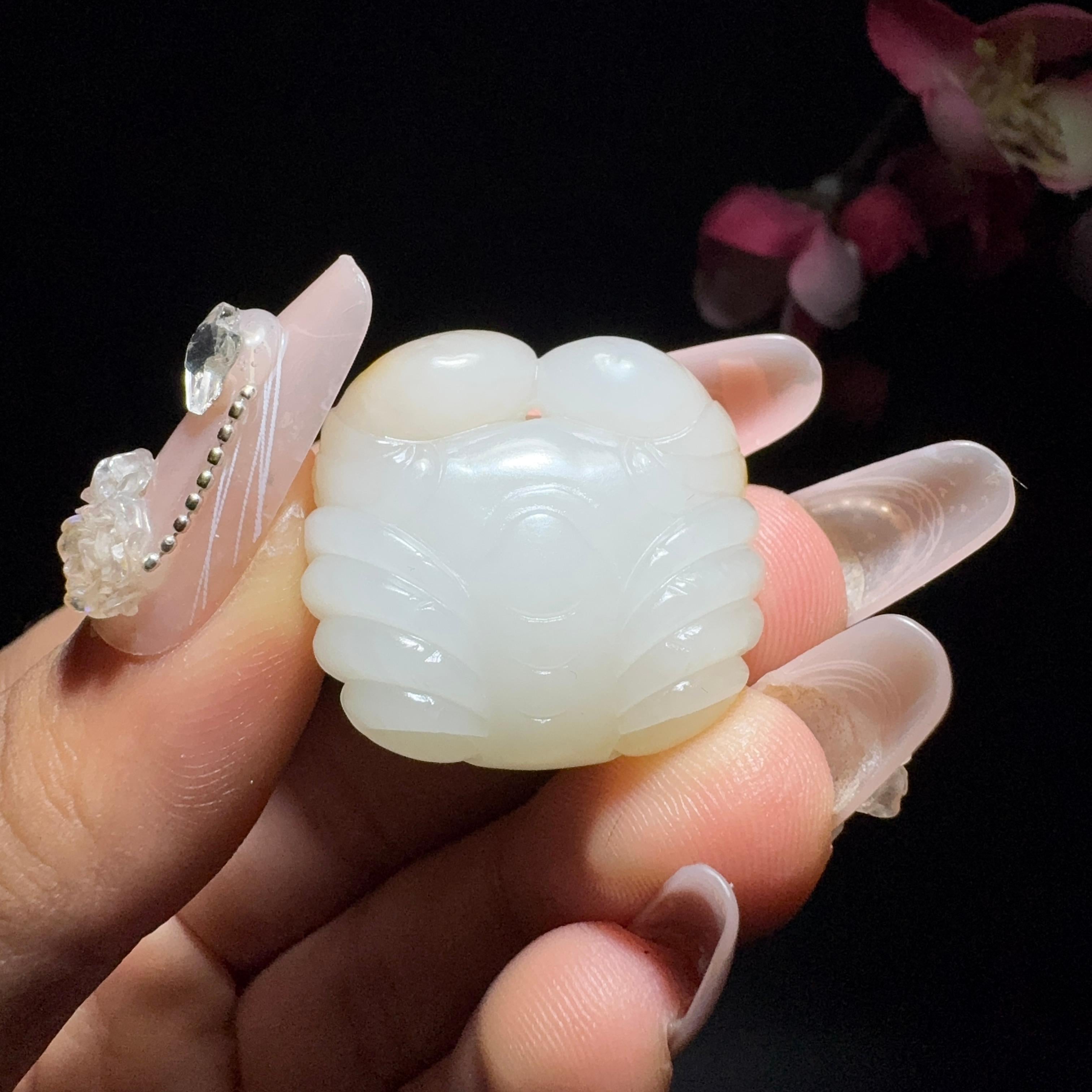 和田玉籽料小挂件（15.7g）