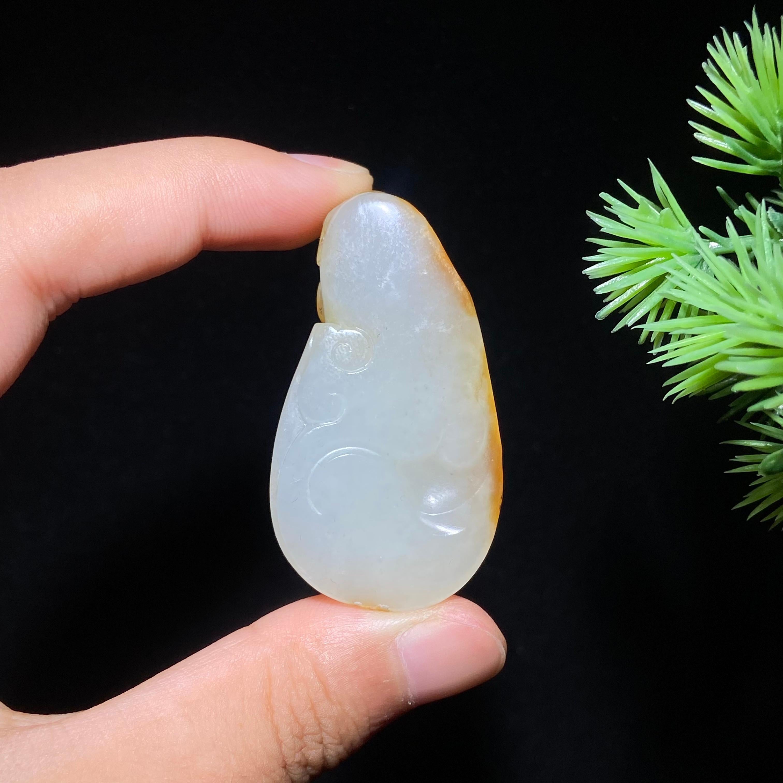 和田玉籽料佛公（25.5g）