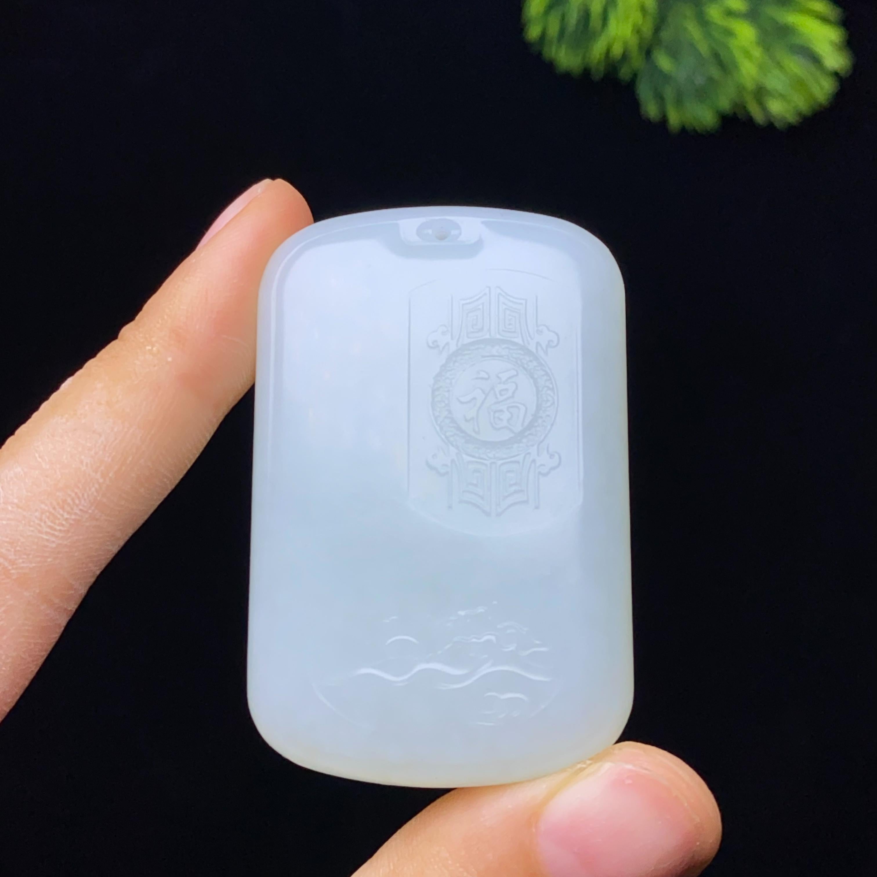 和田玉白玉马到成功（46.5g）