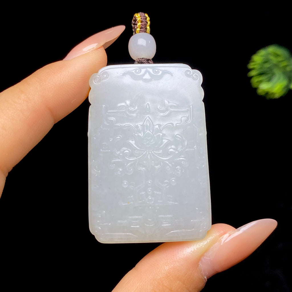 和田玉籽料无事牌（50.2g）