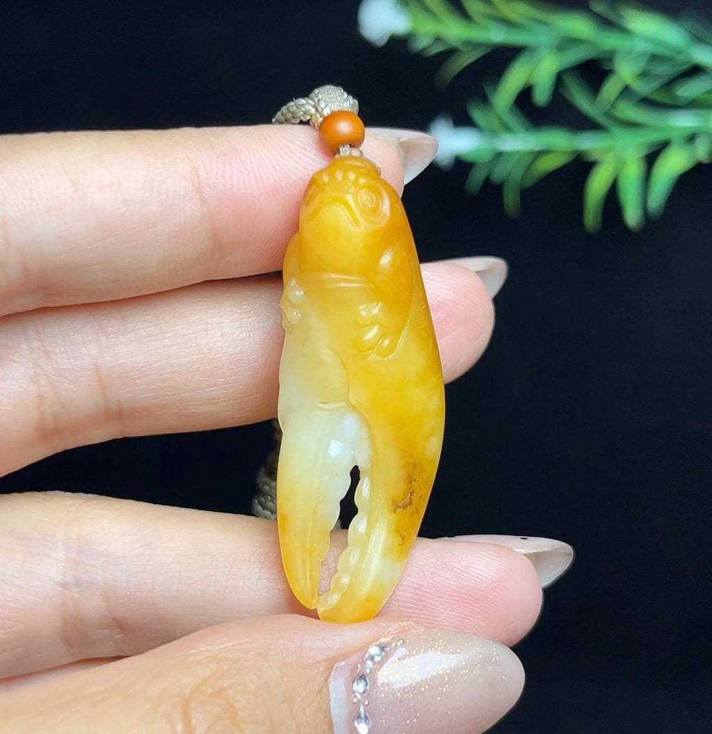 新疆和田玉红沁白肉籽料富甲天下（12.3g）