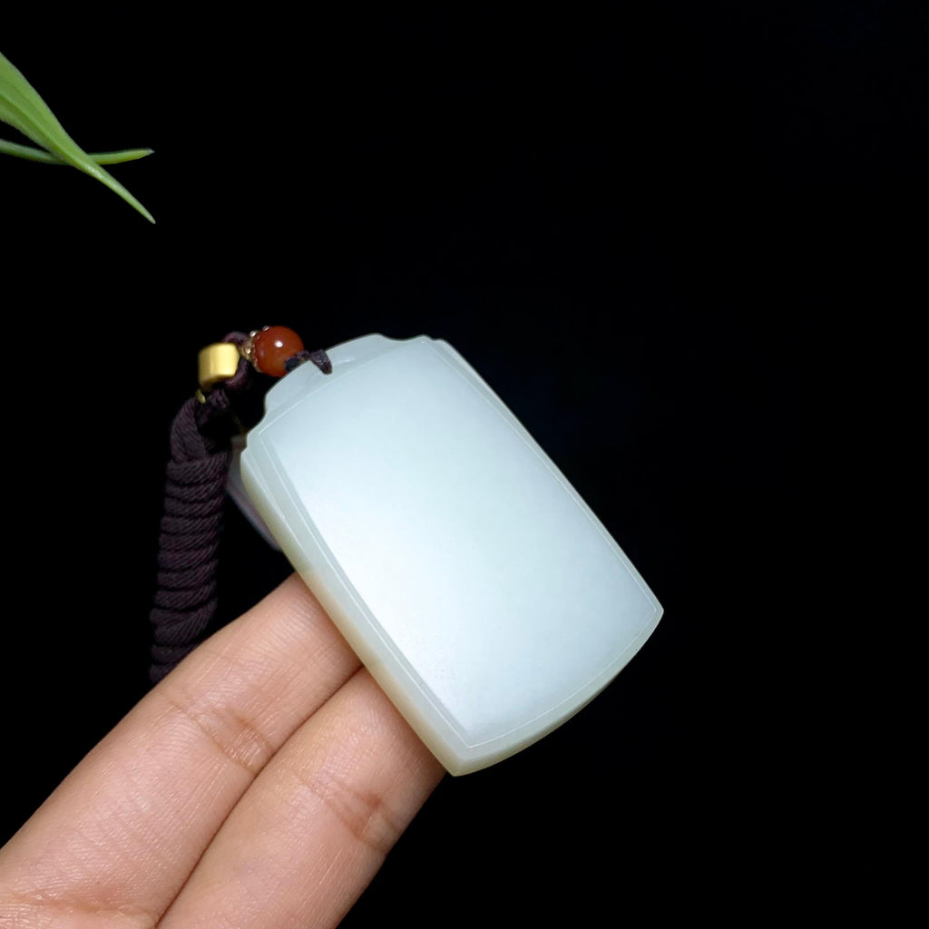 和田山料白玉无事牌（51.0g）