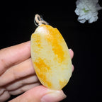 和田玉籽料平安无事牌（36.6g）