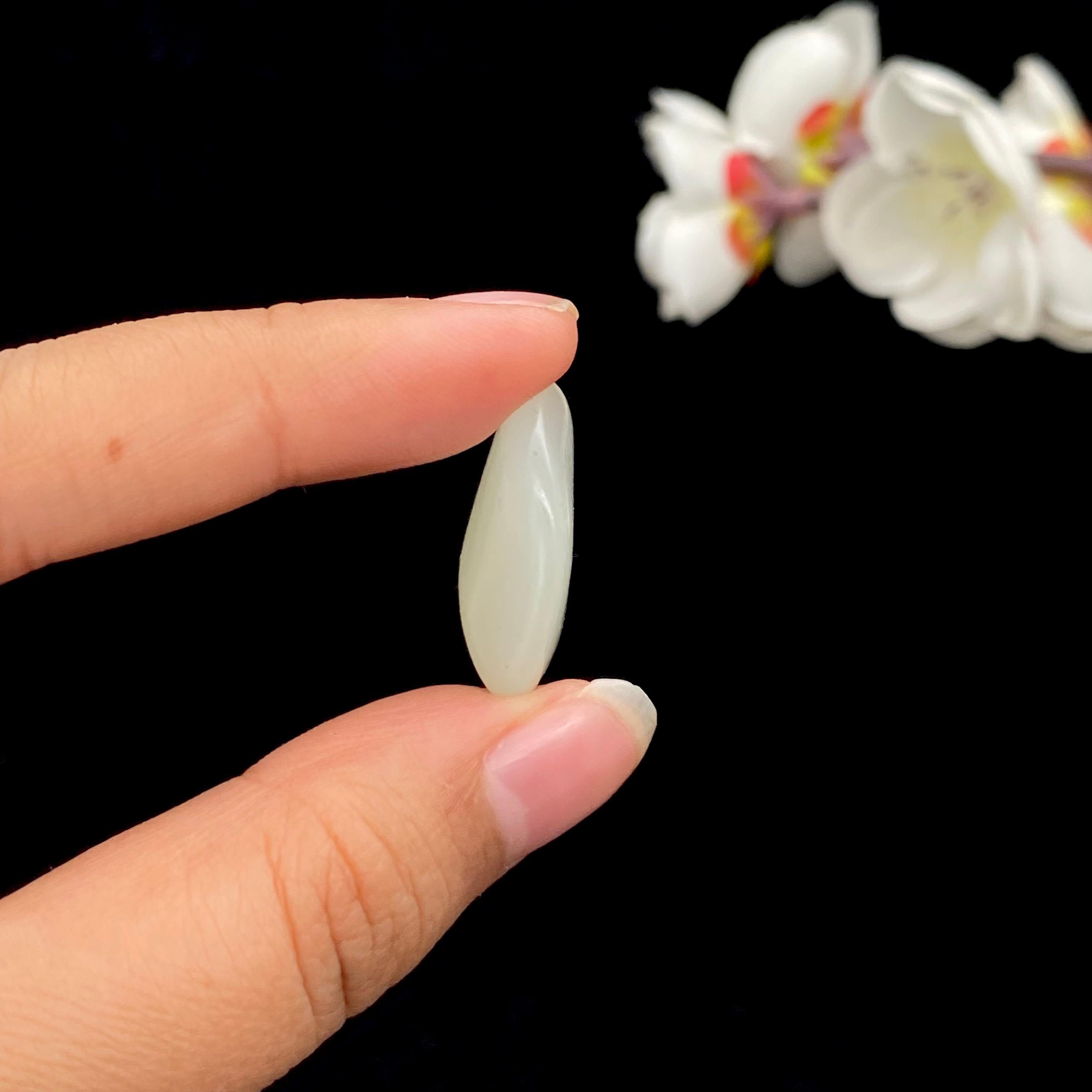 和田玉白玉籽料（5.5g）