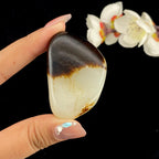 和田玉聚黑皮籽料大挂件（55.1g）