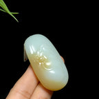新疆且末糖白玉佛公挂件（32.5g）