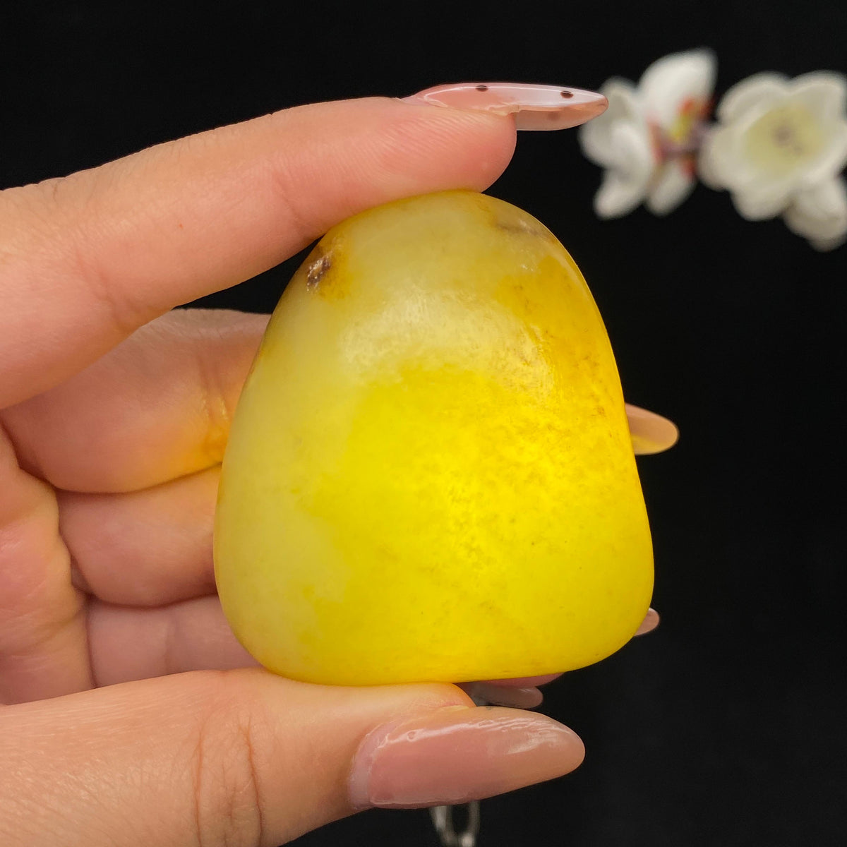 和田玉黄皮籽料（77.2g）